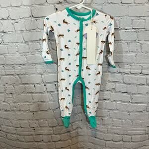 Bubble Baby Bengal Tiger Bamboo Snap Footie
